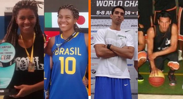 marley e douglas na seleçao 3x3